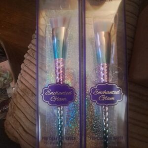 Enchanted Glam Contour Brush Set - Blue and Purple Set Of 2